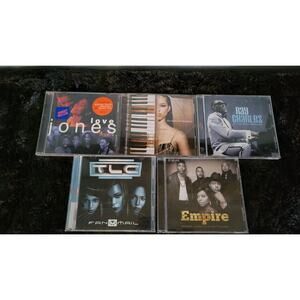 CD Lot of 5 R&B Hip Hop Soundtrack Love Jones Alicia Keys TLC FanMail Empire Ray